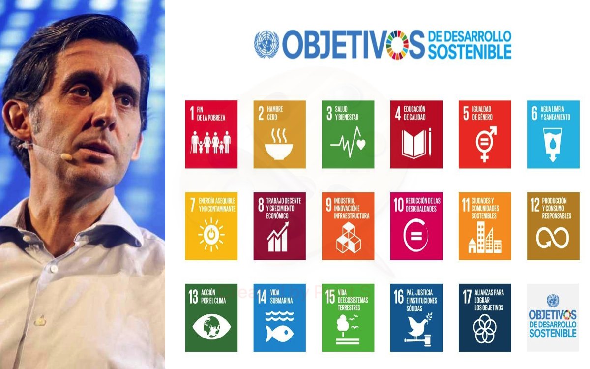 José María Álvarez-Pallete apoya con entusiasmo los ODS de Naciones Unidas José María Álvarez-Pallete apoya con entusiasmo los ODS de Naciones Unidas