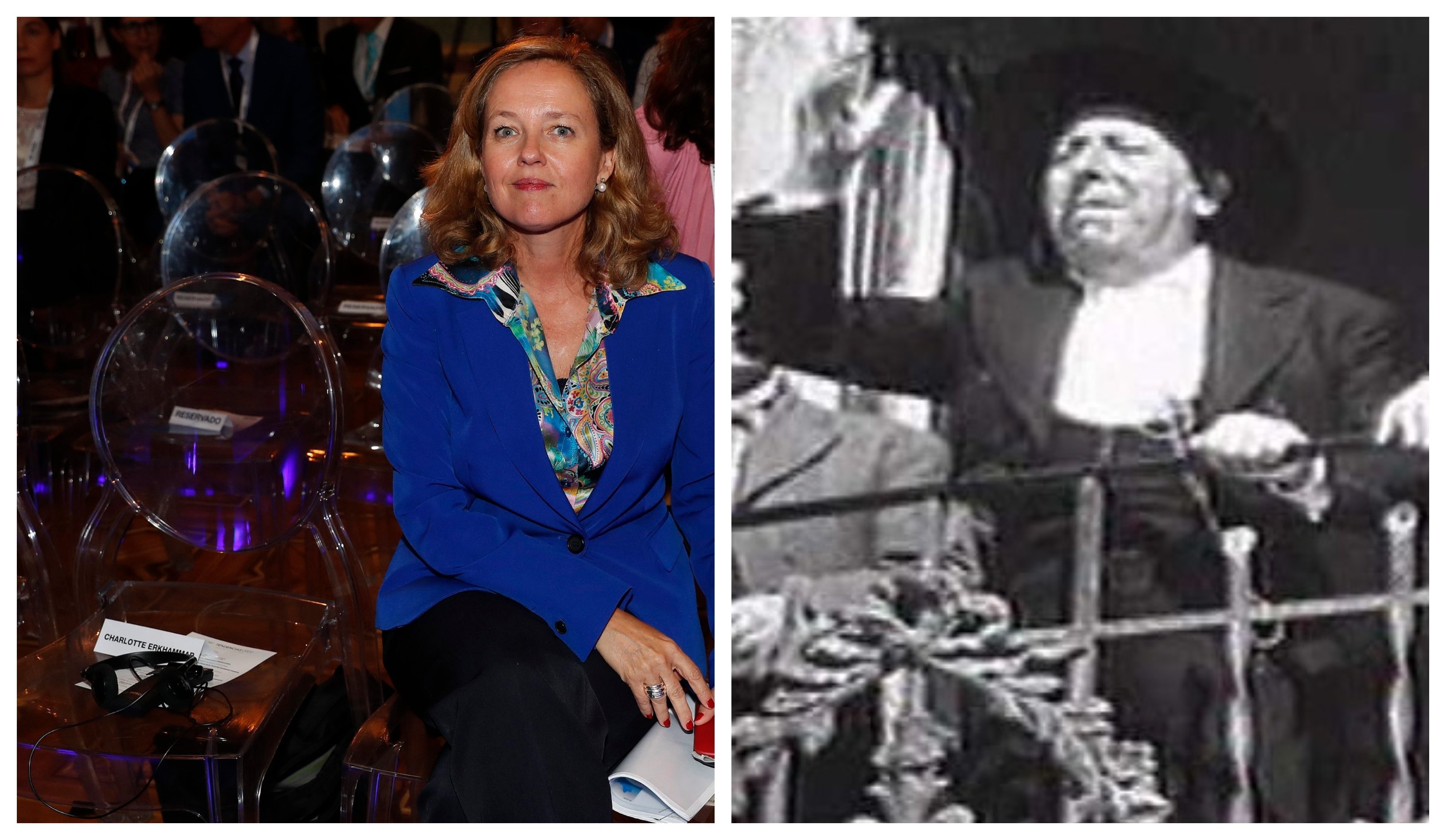 Pepe Isbert y Nadia Calviño en… ¡Bienvenida Lady Leyen! Pepe Isbert y Nadia Calviño en… ¡Bienvenida Lady Leyen!