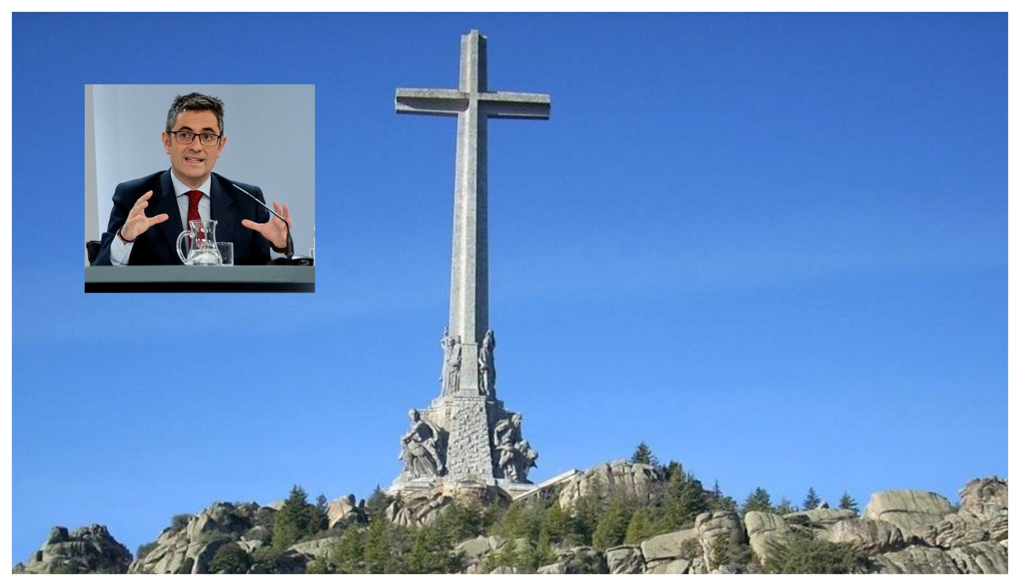 La nueva persecución religiosa del Gobierno Sánchez, con Félix Bolaños como ministro de la Presidencia, comienza en el Valle de los Caídos y debe ser tomada muy en serio