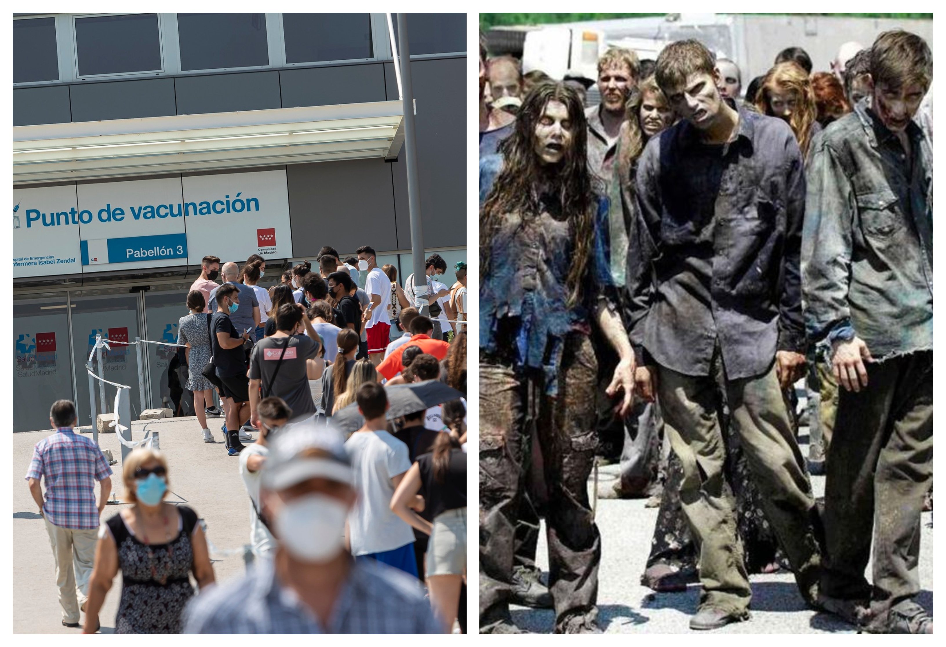 Diario de pandemia. Una viñeta que resume una sociedad… de zombis Diario de pandemia. Una viñeta que resume una sociedad… de zombis