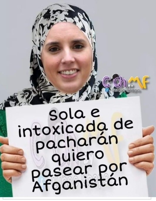 Irene Montero y Afganistán