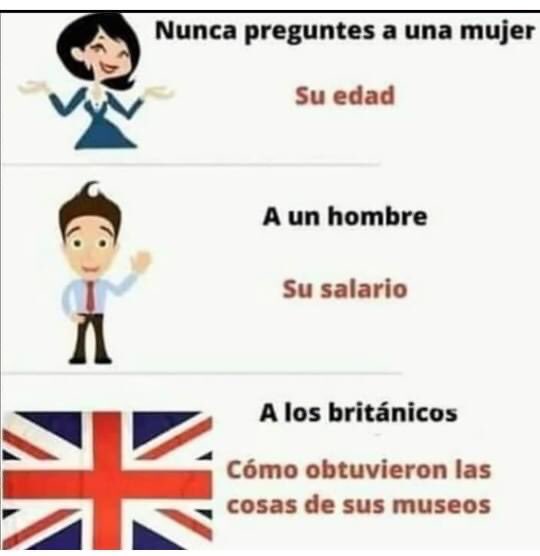 británicos y museos