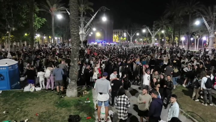 Provocaría risa, si no diera lástima, la profusión de enfrentamientos entre policías y jóvenes de botellón por toda la geografía española