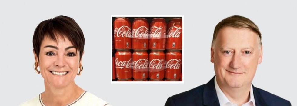 La presidente de Coca-Cola Europacific Partners, Sol Daurella, y el CEO, Damian Gammell, pueden estar contentos con el inicio del año en CCEP