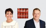 La presidente de Coca-Cola Europacific Partners, Sol Daurella, y el CEO, Damian Gammell, están satisfechos con los resultados