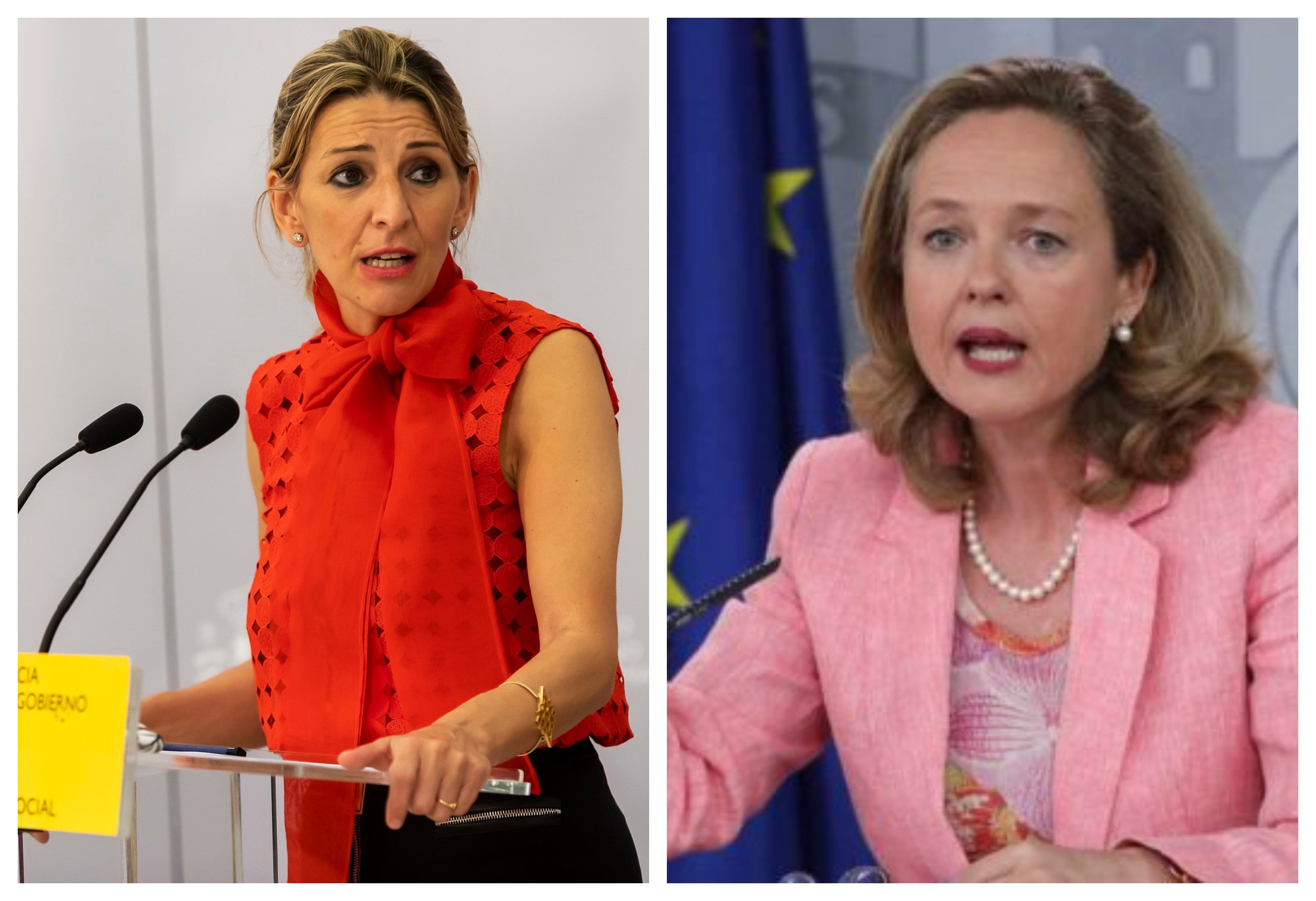 El PSOE y Unidas Podemos se reunirán este lunes por la tarde en la mesa de seguimiento del acuerdo del Gobierno de coalición, sin Nadia Calviño ni Yolanda Díaz