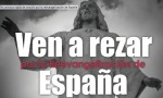 Anuncio para unirse al acto por la 'reevangelización' de España