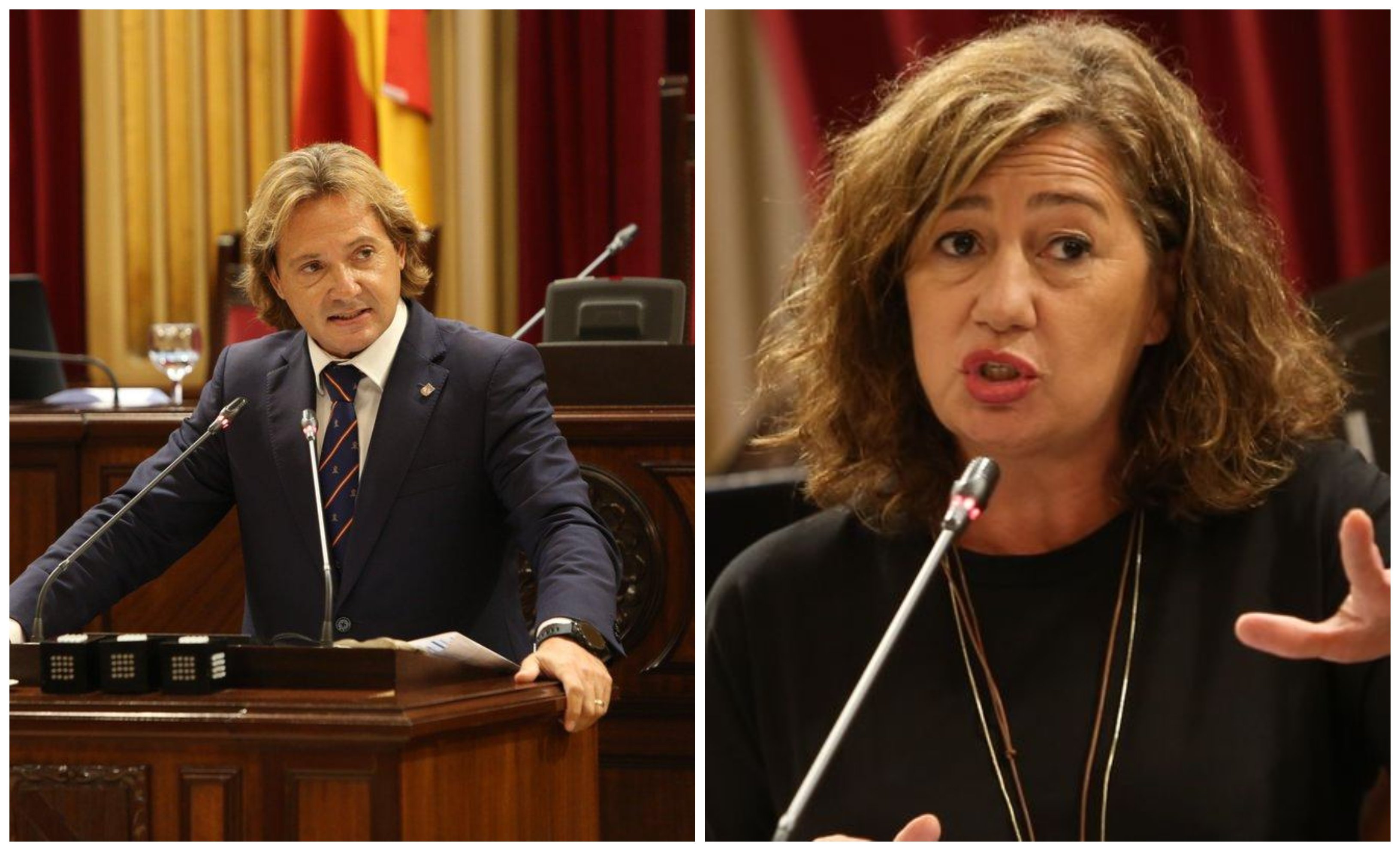 Francina Armengol responde al diputado y portavoz de Vox, Jorge Campos Asensi, que la "oposición que hace sobre temas tan sensibles como este, me repugna" Francina Armengol responde al diputado y portavoz de Vox, Jorge Campos Asensi, que la "oposición que hace sobre temas tan sensibles como este, me repugna"