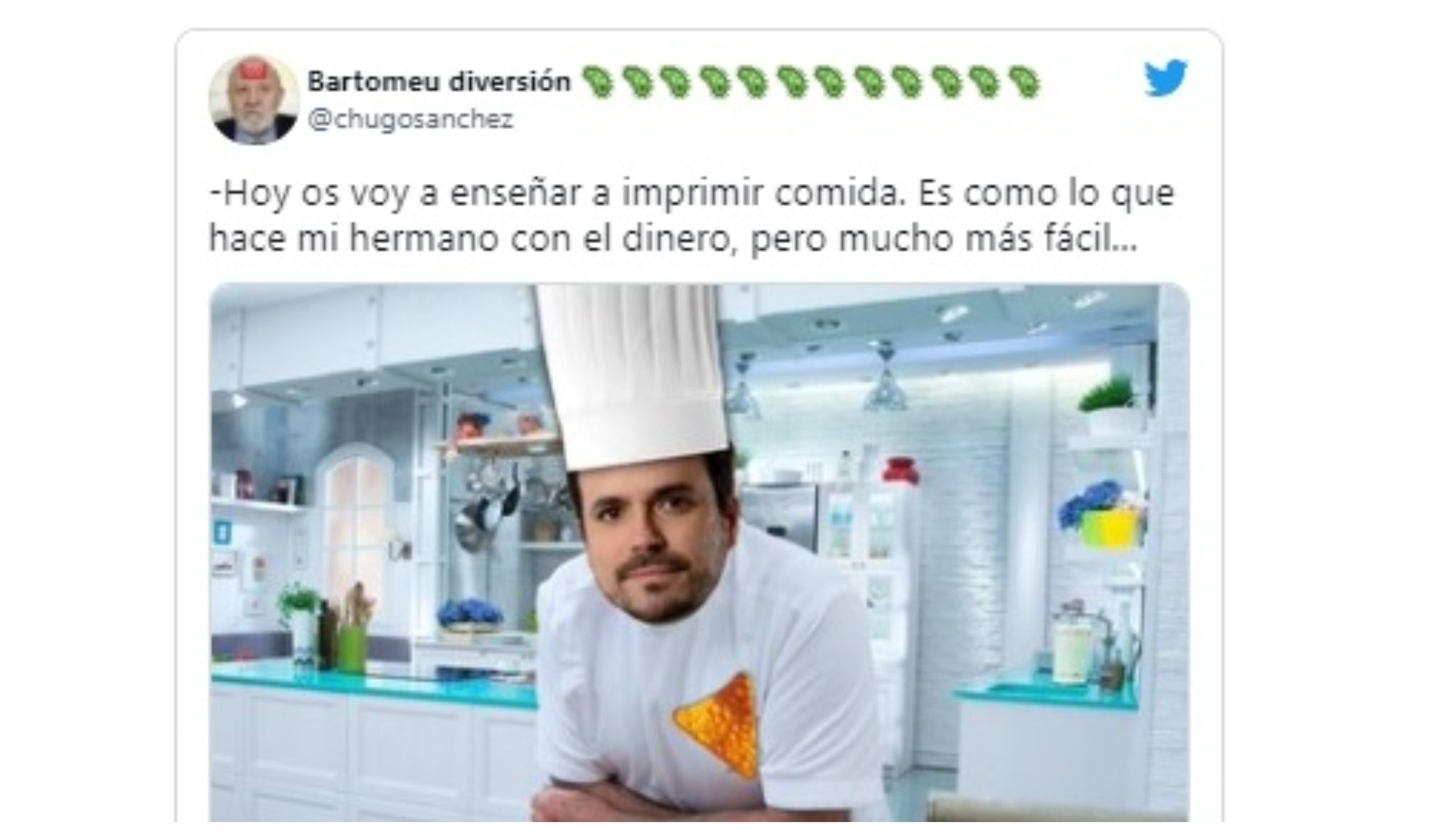 Garzón, ministro Thermomix