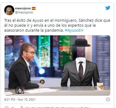 ÉXITO DE EL  HORMIGUERO