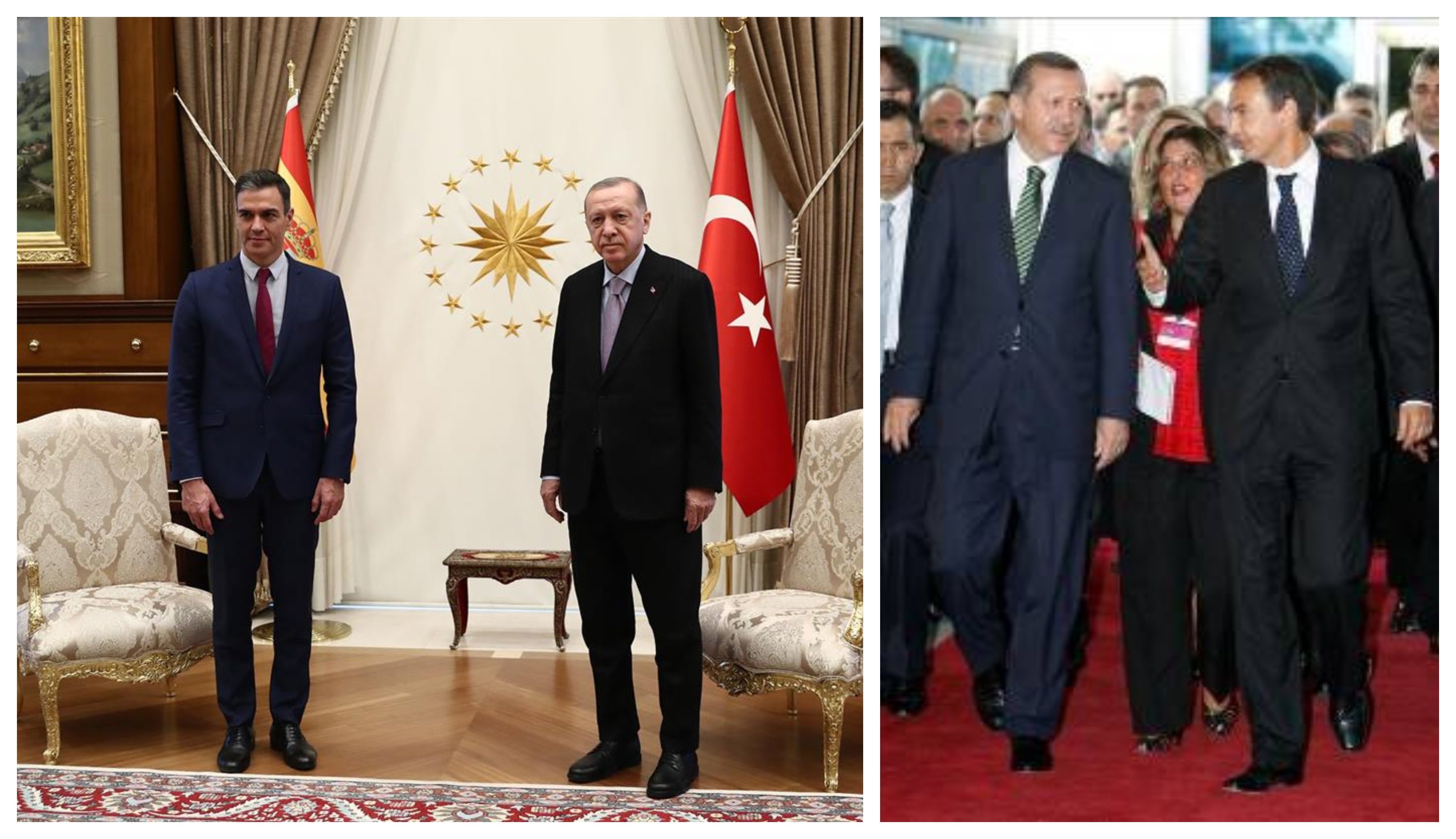 Y todo bajo el paraguas de la Alianza de Civilizaciones que impulsaron en su día Zapatero y el propio Erdogan, y que actualmente cuenta con el apoyo de la ONU