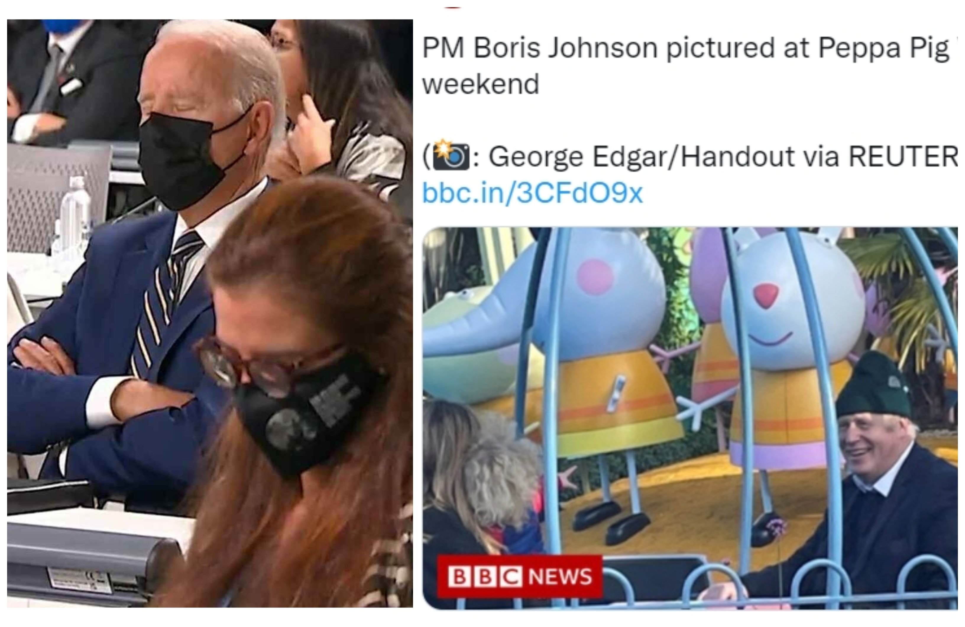 'Somnoliento Joe', Boris Johnson en Peppa Pig World... Occidente está salvado 'Somnoliento Joe', Boris Johnson en Peppa Pig World... Occidente está salvado