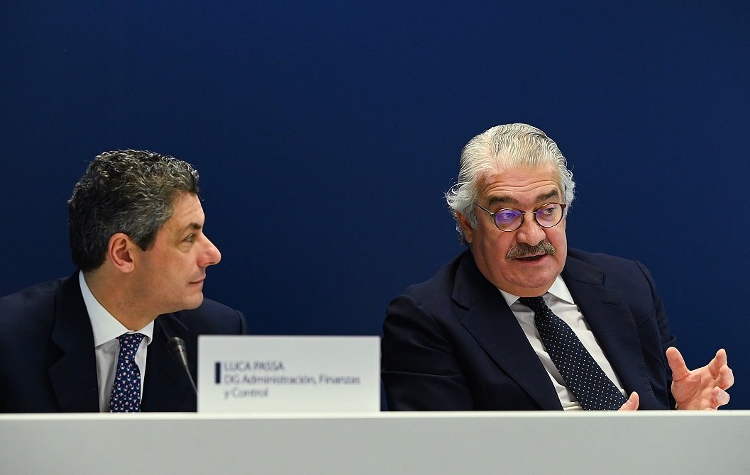 Luca Passa y José Bogas, director financiero y CEO de Endesa, respectivamente, han anunciado la nueva estrategia, un día después de conocerse la de la matriz (Enel)