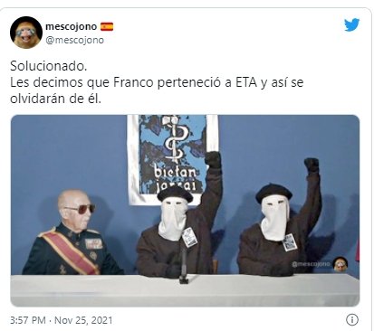 ETA y Franco