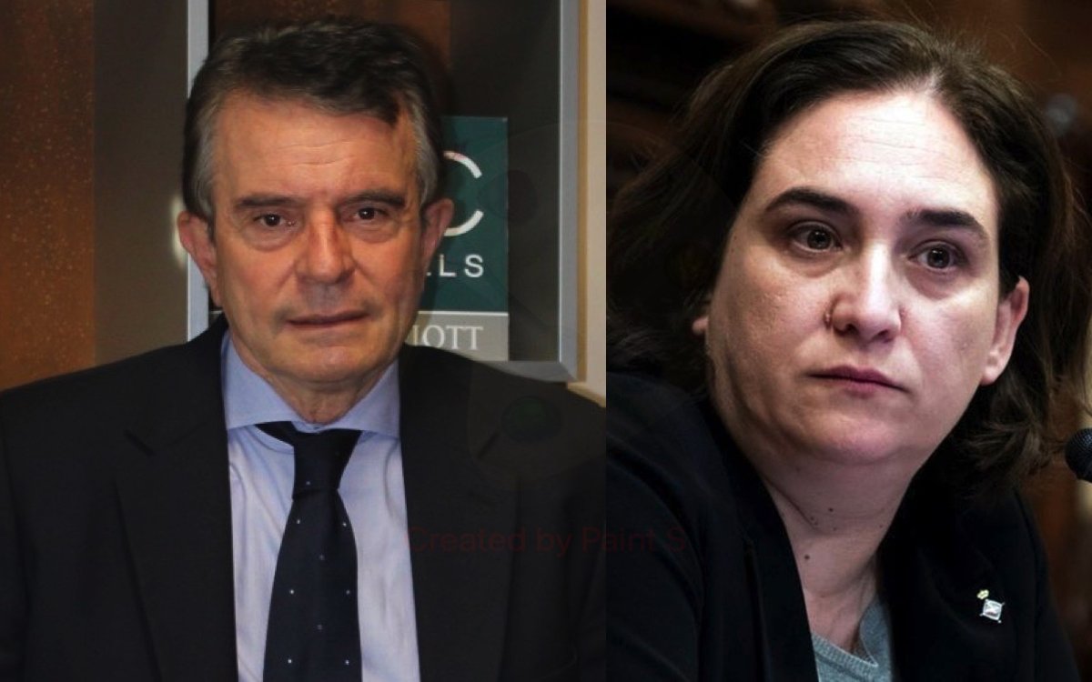 Antonio Catalán e Inmaculada Colau no son amigos Antonio Catalán e Inmaculada Colau no son amigos