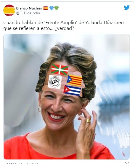 Frente amplio Yolanda Díaz