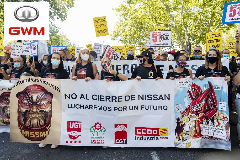 Los chinos GWM llevan desde el 1 de octubre mareando la perdiz, pero al final no se comprometen a relevar a Nissan en Barcelona