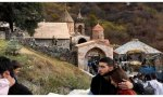 Uno de los momentos más duros para el nuevo éxodo armenio ha sido abandonar el monasterio de Dadivan