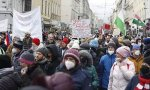 Miles de austríacos salieron a la calle para protestar por la vacunación obligatoria y por el confinamiento forzoso decretado para los no vacunados