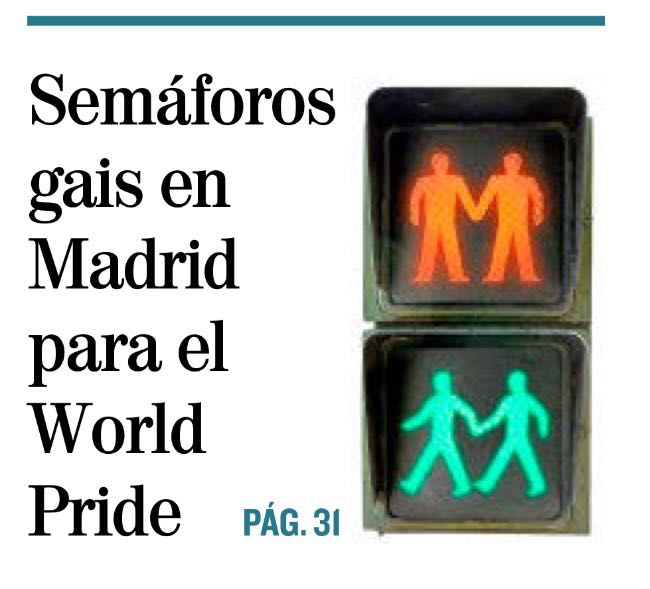 Los semáforos gays de Carmena