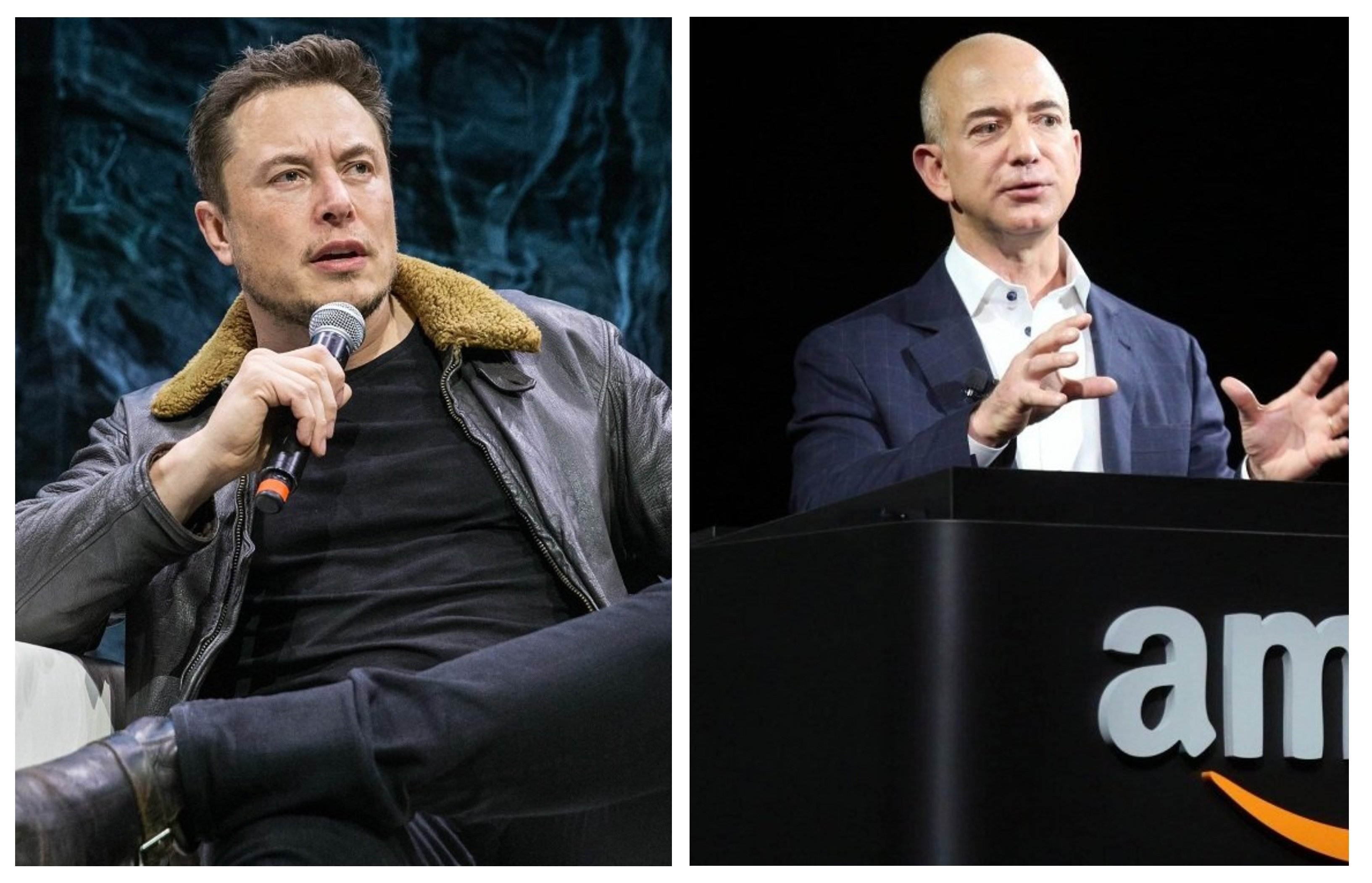 Elon Musk y Jeff Bezos han sido los hombres más ricos del mundo en 2021