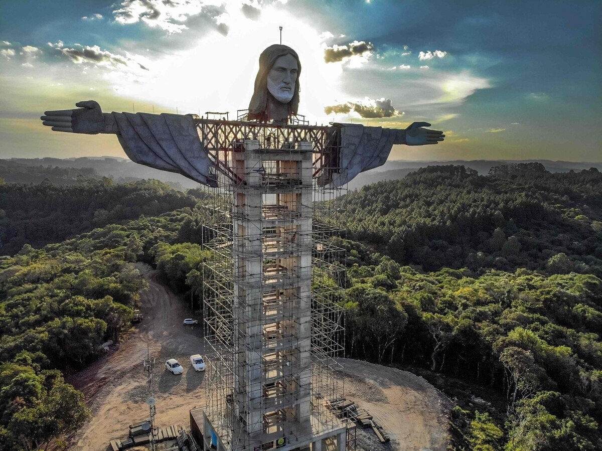 El nuevo Cristo protector de Brasil El nuevo Cristo protector de Brasil