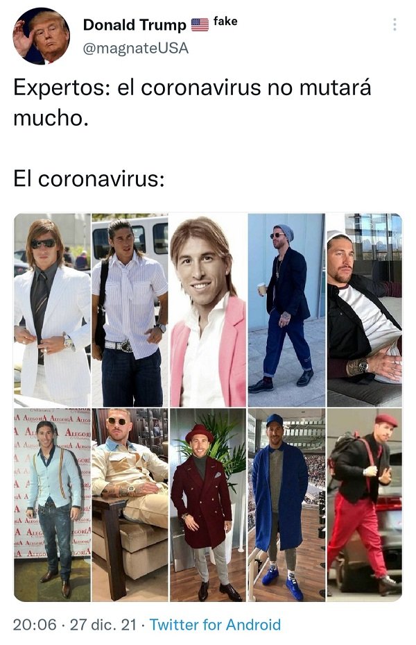 covid y sergio ramos