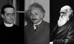 George Lamaitre, Albert Einstein y Charles Darwin, de los Darwin de toda la vida
