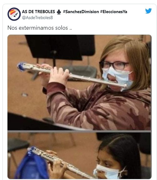 Mascarilla flauta