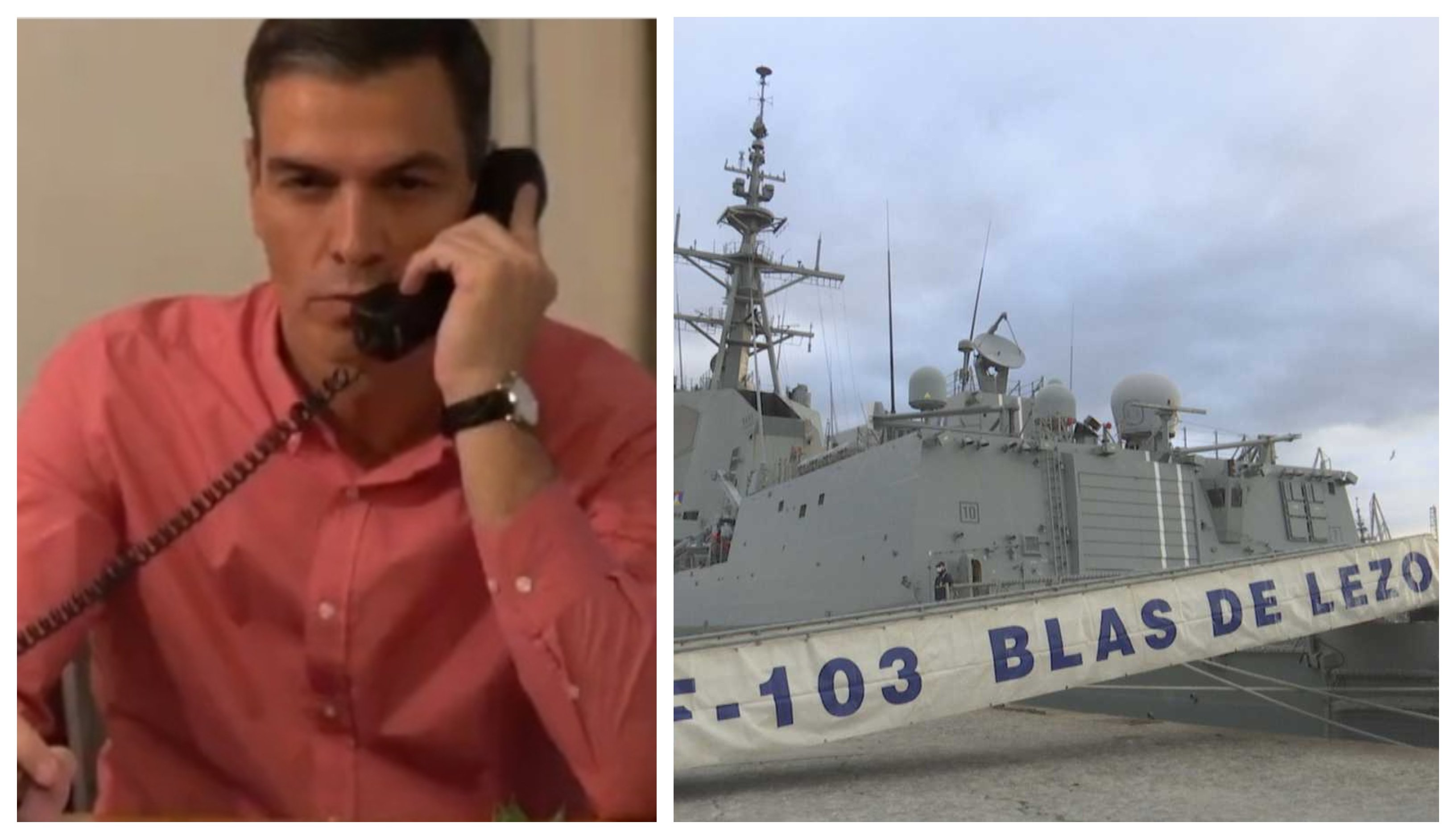 Sánchez amenaza a Putin con cara de malote Sánchez amenaza a Putin con cara de malote