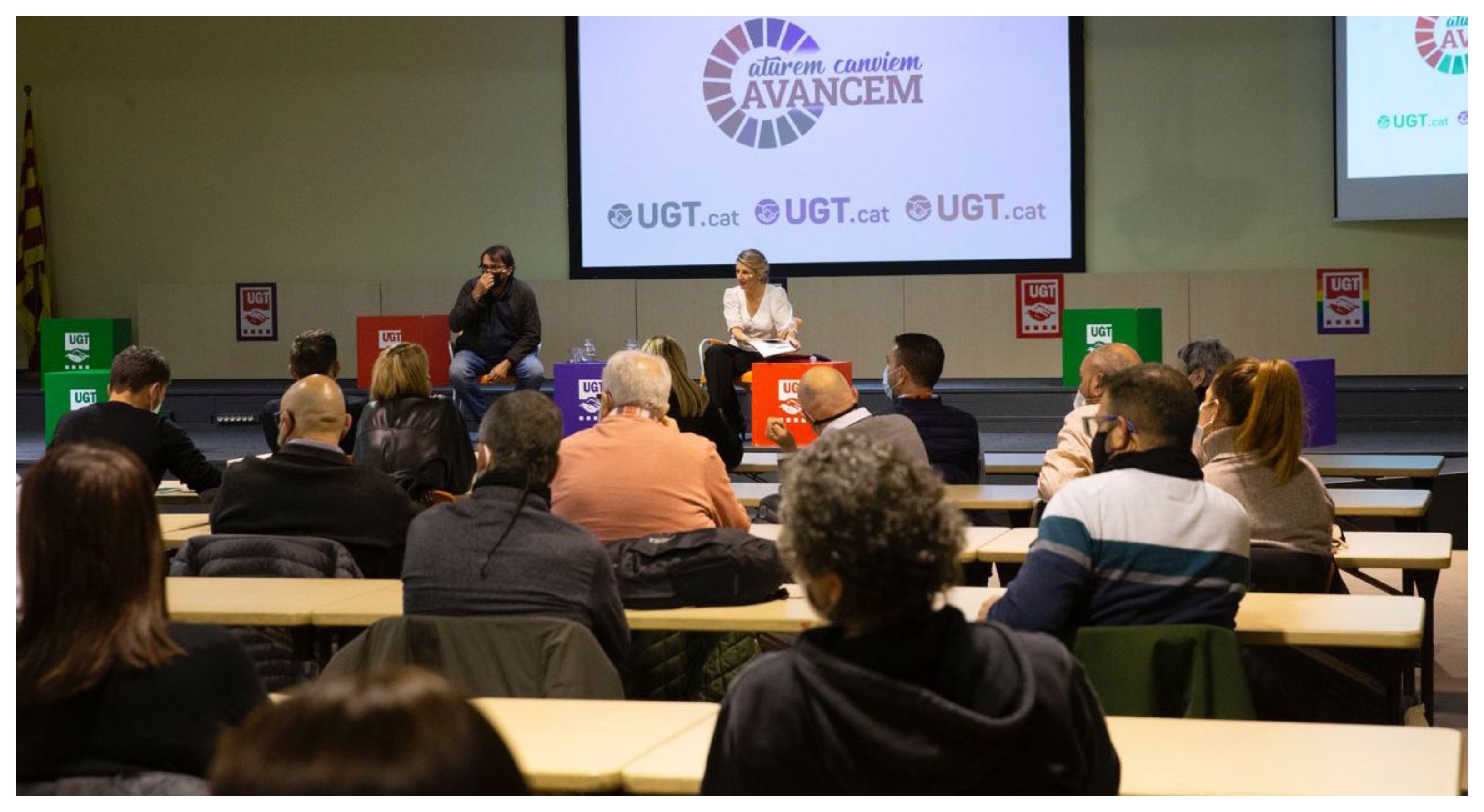 Yolanda Díaz, vicepresidente segunda del Gobierno, viaja a Barcelona para intentar sacar adelante su reforma laboral Yolanda Díaz, vicepresidente segunda del Gobierno, viaja a Barcelona para intentar sacar adelante su reforma laboral