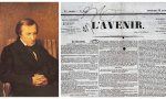 Felicité de Lamennais, uno de los fundadores del periódico L'Avenir