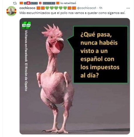español impuestos
