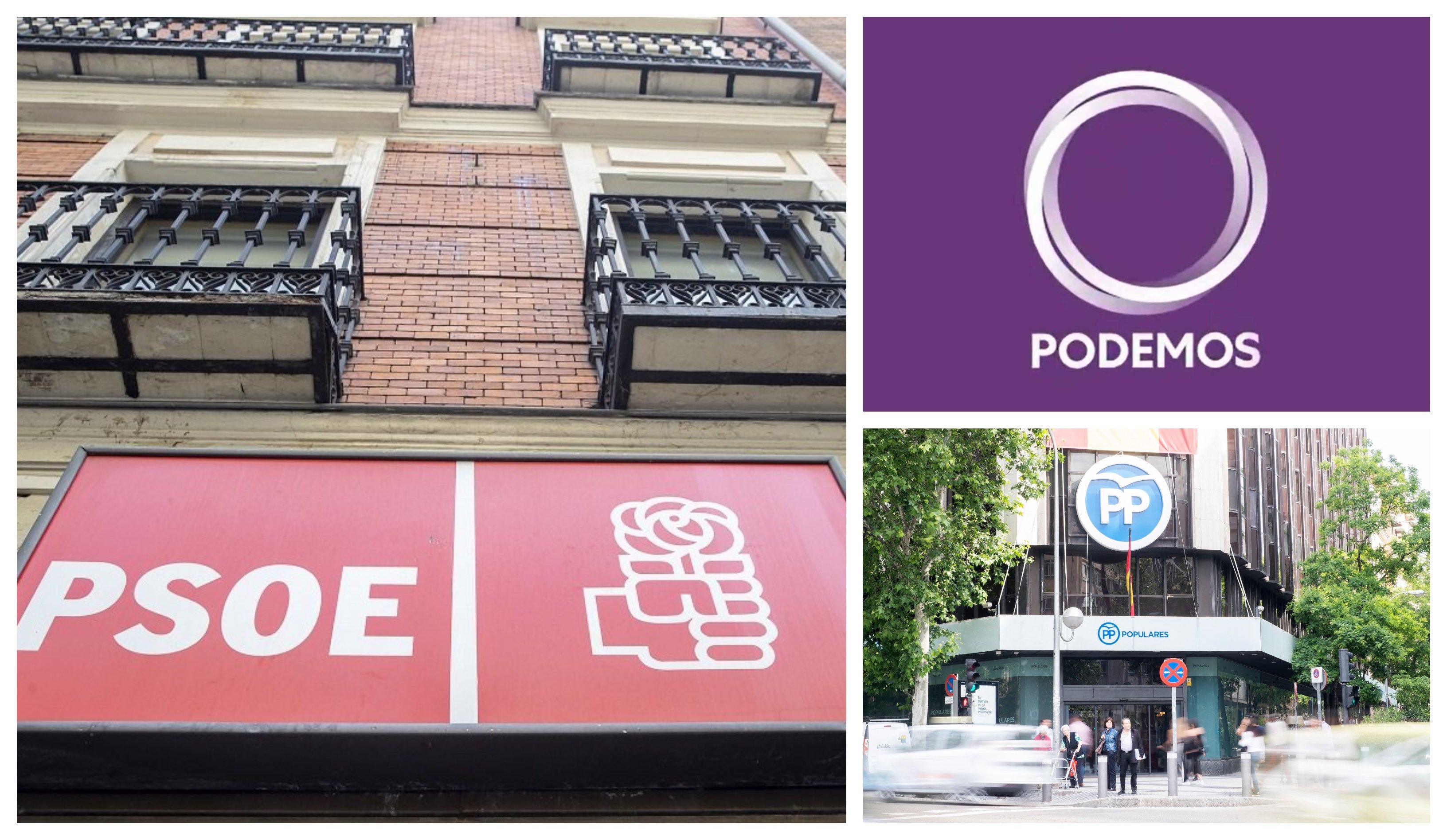 El partido más corrupto de España es el PSOE, seguido por sus socios de Podemos, esos que aseguran que el PP "lleva la corrupción en su ADN"