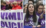 8-M. El feminismo se rompe entre radicales y ultra-radicales: la socialista Ángeles Álvarez (izquierda de la imagen) frente a la podemita Irene Montero