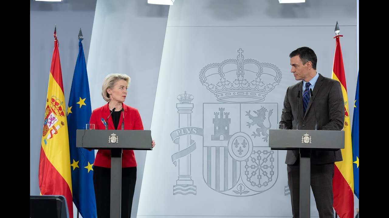 Von Der Leyen y Pedro Sánchez, dos miserables: ni citar a la Polonia que injuriaron Von Der Leyen y Pedro Sánchez, dos miserables: ni citar a la Polonia que injuriaron