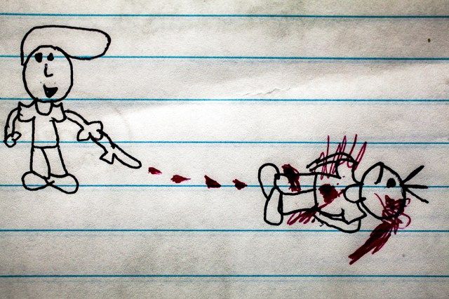 Guatemala. Coloreando el horror: dibujos de niños que reflejan la violencia que viven Guatemala. Coloreando el horror: dibujos de niños que reflejan la violencia que viven