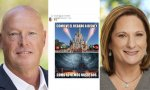 El CEO y la presidenta de Disney, Bob Chapek y Susan E. Arnold, respaldan la agenda LGTBQ+
