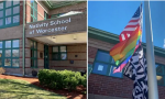 La escuela jesuita que exhibía la bandera LGTBI y que deberá retirarla