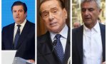 Borja Prado, Berlusconi y Miguel 'cubanino' Barroso