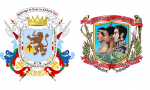 Antiguo escudo de la ciudad de Caracas, sustituido en un nuevo episodio de la Leyenda Negra del imperio español