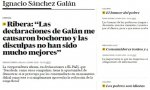 Iberdrola ha comunicado al diario El País que retira toda su publicidad por el agresivo tratamiento informativo empleado cuando Ignacio Galán llamó "tontos" a los contratantes de la tarifa regulada