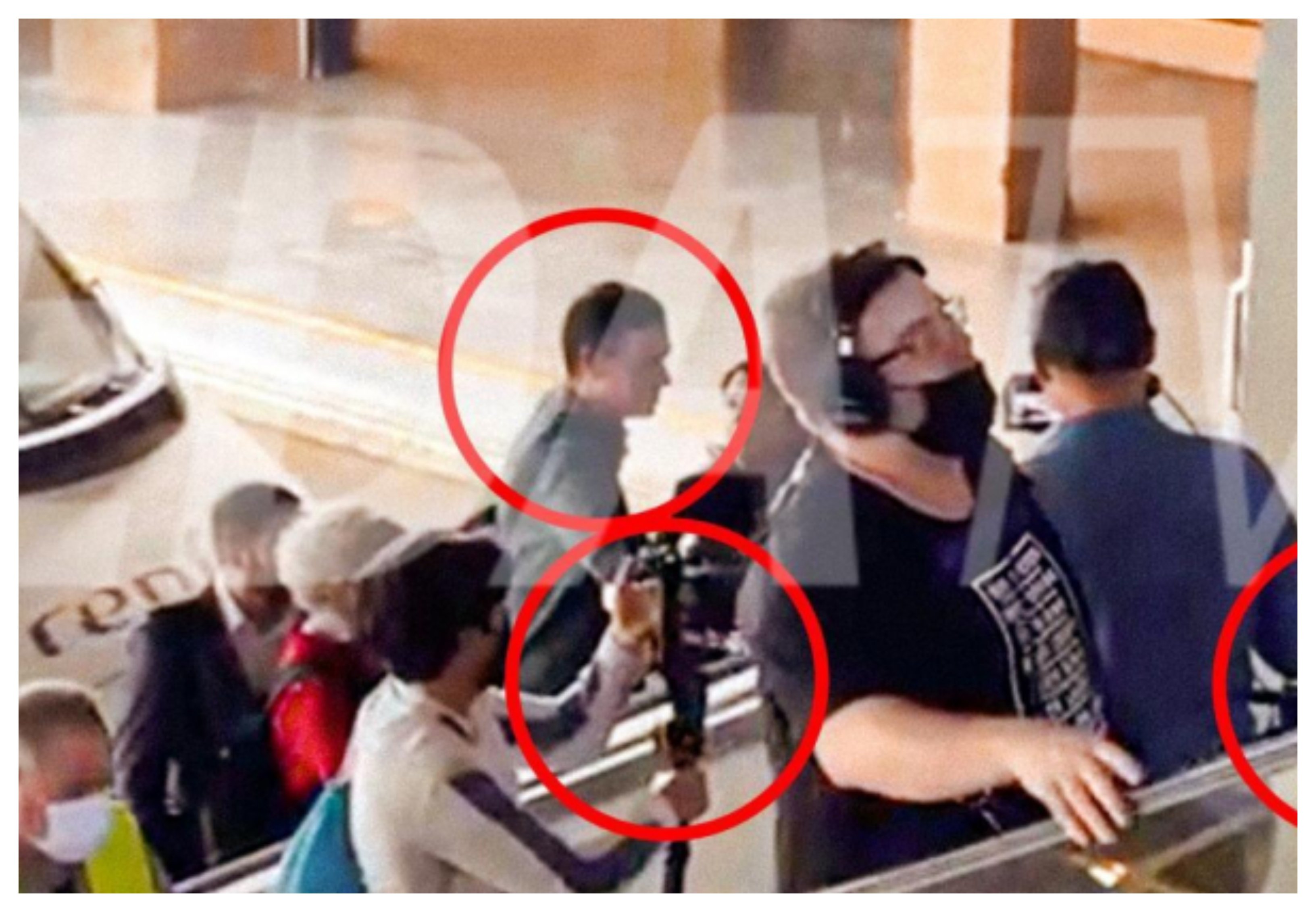 Sánchez en la estación de Atocha (EDA TV)