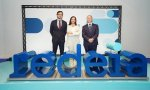 Carlos Méndez-Trelles, Beatriz Corredor y Roberto García, secretario del Consejo, presidenta y CEO de Redeia, respectivamente