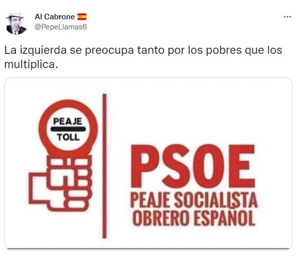CARTEL PSOE