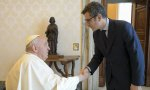 Salió Félix Bolaños -tenía que ser él- de hablar con el Papa Francisco asegurando que tenían "los mismos valores"