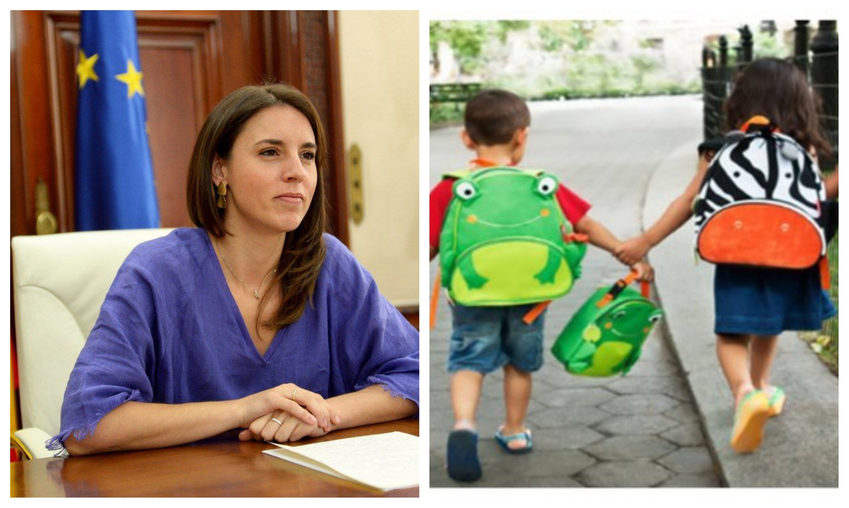 Perversión de menores. Irene Montero quiere instruir a los niños de Primaria en «relaciones sexuales, erotismo, placer y genitales» Perversión de menores. Irene Montero quiere instruir a los niños de Primaria en «relaciones sexuales, erotismo, placer y genitales»