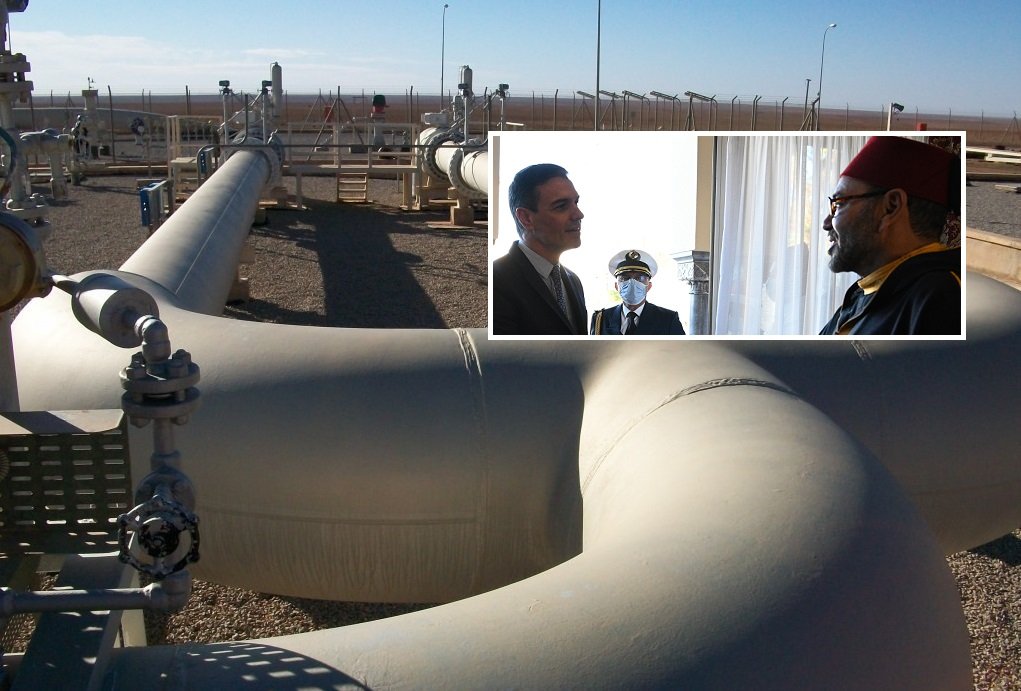 El gasoducto del Magreb-Europa cruza el Estrecho de Gibraltar y por primera vez funcionará en sentido contrario al que tenía: de norte a sur