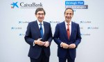 El presidente de CaixaBank, José Ignacio Goirigolzarri y  Gonzalo Gortázar, consejero delegado de CaixaBank.