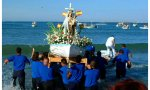 Procesión marinera de la Virgen del Carmen